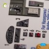 KELIK K72156 TBM-3E - interior 3D decals for Hobby 2000/Hasegawa kit 1/72